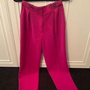 BNWT Topshop Fuchsia Trousers US 6